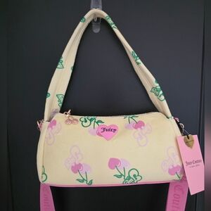 NWT Juicy Couture Retro Juicy Cherry Shoulder Bag
